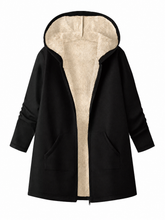 Load image into Gallery viewer, Wrapped in Warmth Hooded Coat (multiple color options)