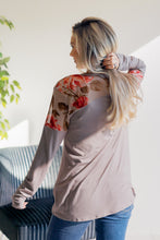 Load image into Gallery viewer, Blush Over Ash Long Sleeve Top