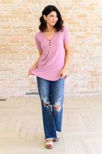 Load image into Gallery viewer, Born and Raised V-Neck Ribbed Top