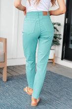 Load image into Gallery viewer, JUDY BLUE Bridgette High Rise Garment Dyed Slim Jeans in Aquamarine
