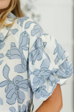 Load image into Gallery viewer, Budding Romance Collared Button-Down Dress