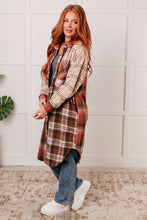 Load image into Gallery viewer, Cabin Fever Flannel Plaid Oversized Shacket