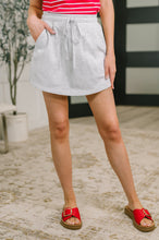Load image into Gallery viewer, Call it What you Wanna Drawstring Skort in Grey