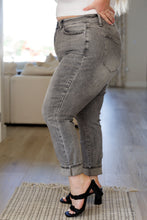 Load image into Gallery viewer, JUDY BLUE Charlotte High Rise Stone Wash Slim Jeans in Gray