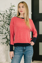 Load image into Gallery viewer, Couldn't Be Happier Color Block Long Sleeve Top