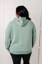 Load image into Gallery viewer, Crosswalk Textured Hoodie in Green