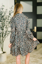 Load image into Gallery viewer, Darlin' If You Don't Mind Babydoll Leopard Print Dress