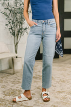 Load image into Gallery viewer, JUDY BLUE Dawn Mid Rise Ankle Straight Jeans w/Bandana Loop