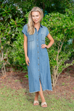Load image into Gallery viewer, Deep Tide Maxi Dress