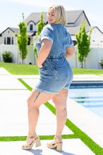 Load image into Gallery viewer, JUDY BLUE Delia High Rise Short Sleeve Romper