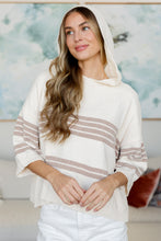 Load image into Gallery viewer, Don't Forget the Cold Foam Striped Hoodie