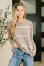 Load image into Gallery viewer, Down to Every Detail Drop Shoulder Long Sleeve in Stone Taupe