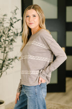 Load image into Gallery viewer, Down to Every Detail Drop Shoulder Long Sleeve in Stone Taupe
