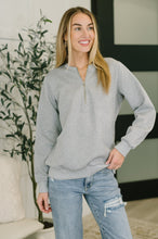 Load image into Gallery viewer, Early Day Quilted Half Zip Pullover
