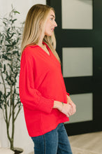 Load image into Gallery viewer, Easy Essence V-Neck Oversized Tunic Top