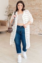 Load image into Gallery viewer, Easy Street Striped Dress Cardigan