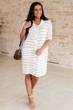 Load image into Gallery viewer, Easy Street Striped Dress Cardigan