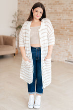 Load image into Gallery viewer, Easy Street Striped Dress Cardigan