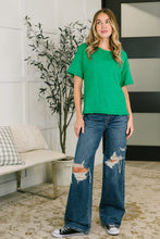 Load image into Gallery viewer, Effortless Edit Boxy Tee in Kelly Green