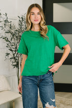 Load image into Gallery viewer, Effortless Edit Boxy Tee in Kelly Green
