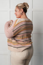 Load image into Gallery viewer, Effortless Elements Striped Cardigan