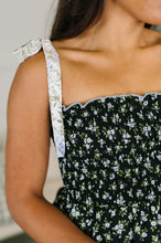Load image into Gallery viewer, Elegant Edge Tiered Maxi Dress in Navy