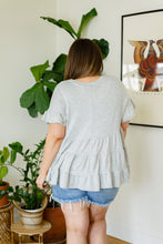 Load image into Gallery viewer, Endless Memories Tiered Babydoll Top