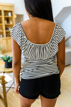 Load image into Gallery viewer, Extra Time Striped Top