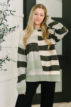 Load image into Gallery viewer, Fall Into Us Color Block Knit Pullover