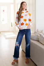 Load image into Gallery viewer, Falling Flowers Floral Sweater