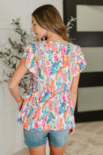 Load image into Gallery viewer, Flirt Alert Flutter Sleeve Top in Ivory