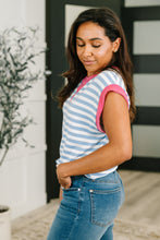 Load image into Gallery viewer, Following Through Color Block Muscle Tee