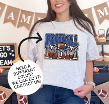 Load image into Gallery viewer, Football Mom Graphic T-Shirt
