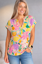 Load image into Gallery viewer, Fruity Florals Sleeveless Top