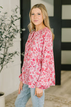 Load image into Gallery viewer, Garden Kiss V-Neck Puff Sleeve Blouse