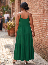 Load image into Gallery viewer, Sunset Stroll Tiered Maxi Dress (multiple color options)