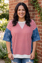 Load image into Gallery viewer, Stars Stripes and So Much Style Top