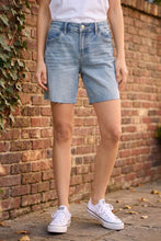 Load image into Gallery viewer, RISEN Slouchy Mid Length All Over Rhinestones Shorts