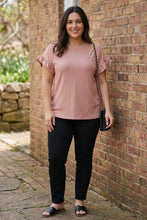 Load image into Gallery viewer, Soft Whispers Ruffle Tee