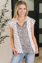 Load image into Gallery viewer, Willow Breeze Short Sleeve Blouse