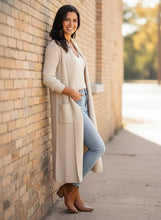 Load image into Gallery viewer, Charming Life Ribbed Knit Tank and Cardigan Set (multiple color options)