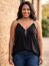 Load image into Gallery viewer, City Chic Chain Strap Cami (multiple color options)