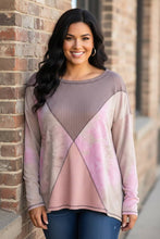 Load image into Gallery viewer, Morning Mist Mixed Media Top