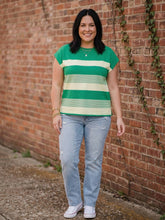 Load image into Gallery viewer, Citrus Grove Striped Top (2 color options)