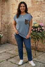 Load image into Gallery viewer, Basic, But Wild Contrast Tee (multiple color options)