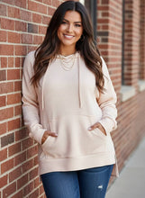 Load image into Gallery viewer, Serenity Slit Oversized Hoodie (multiple color options)