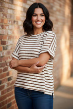 Load image into Gallery viewer, Coffee Shop Classic Jacquard Tee