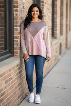 Load image into Gallery viewer, Morning Mist Mixed Media Top