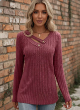 Load image into Gallery viewer, Modern Maven Knit Top (multiple color options)
