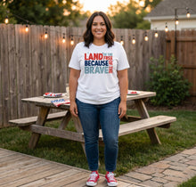 Load image into Gallery viewer, Land of the Free Graphic T-Shirt